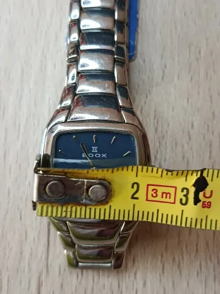Orologio Edox Les Bémonts Blu. Donna Nuovo