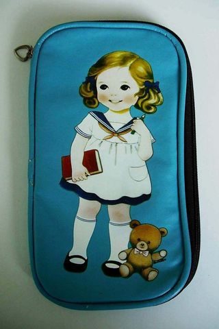 Estuche vintage de niña