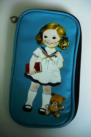 Estuche vintage de niña