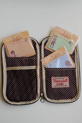 Estuche vintage de niña