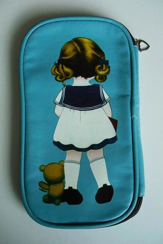 Estuche vintage de niña