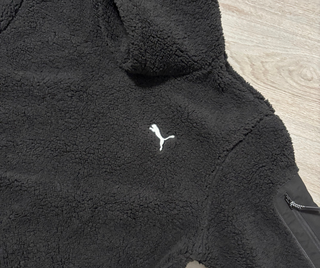 Felpa Puma Teddy Nera Taglia S/M