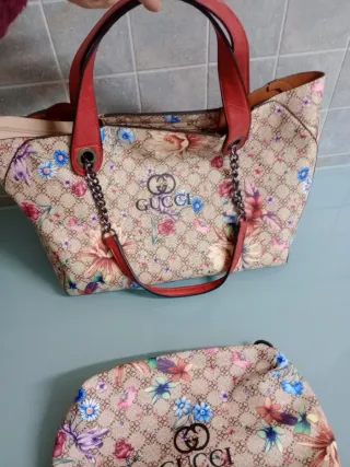 Borsa Gucci floreale