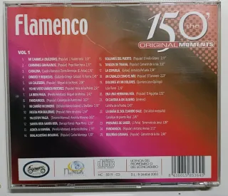 2 CDs Flamenco 150' Original Moments