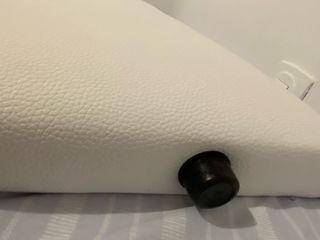 Cabecero Cama Piel Sintética Blanco 120cm