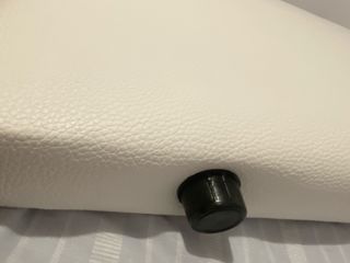 Cabecero Cama Piel Sintética Blanco 120cm