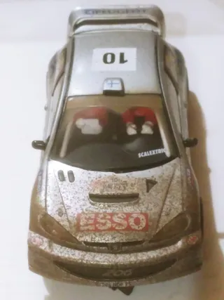 Coche Scalextric Peugeot 206 WRC