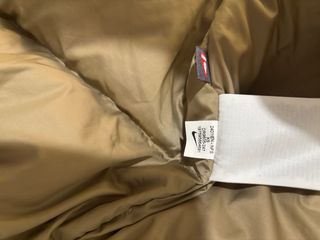 Piumino Nike Invernale Marrone e Bianco