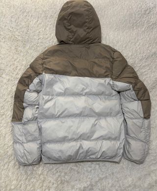 Piumino Nike Invernale Marrone e Bianco