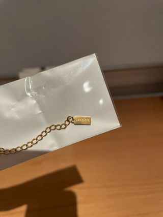 Pulsera Lacoste Dorada