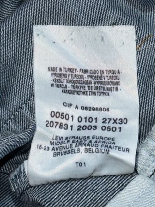 Levi's 501 Vintage Donna W27 L30