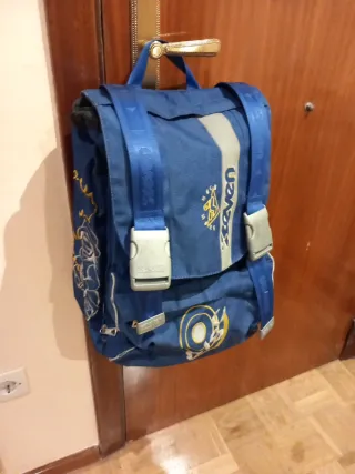 Mochila Seven azul con reflectantes