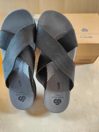 Sandalias Clarks Cloudsteppers Mujer Talla 40