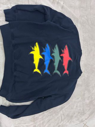 Felpa Paul & Shark blu