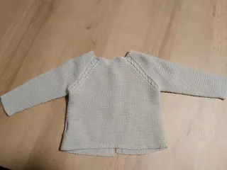 Chaqueta punto bebé beige marca Mac Ilusion