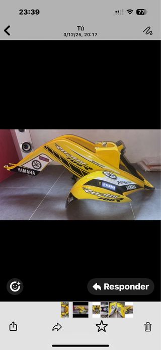 Plásticos Yamaha Raptor 700