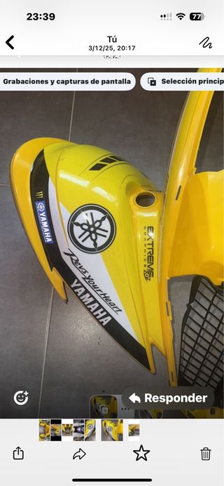 Plásticos Yamaha Raptor 700