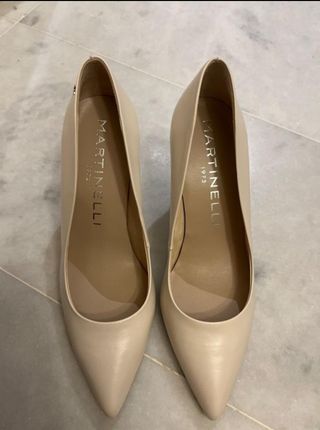 Tacones Martinelli Beige