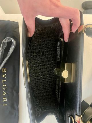 Bolso Bvlgari Isabella Rossellini Negro