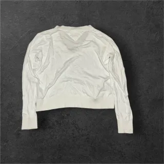 Suéter Tommy Hilfiger Blanco Cuello V