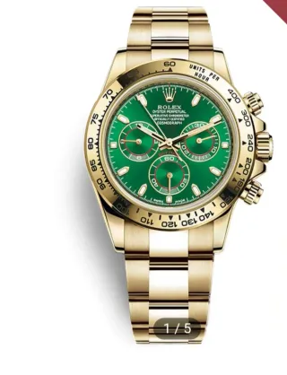 Reloj Rolex Daytona Oro Verde