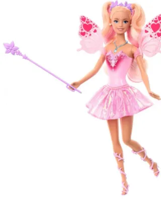 Barbie Fata Rosa Nuova