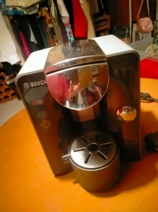 Cafetera Bosch con cápsulas