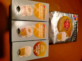 Cafetera Bosch con cápsulas