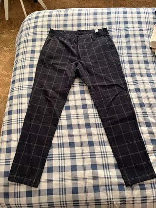 Pantalón Zara cuadros hombre