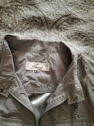 Chaqueta Forecast impermeable gris Talla M