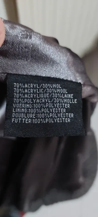 Cappotto YAYA lana grigio elegante