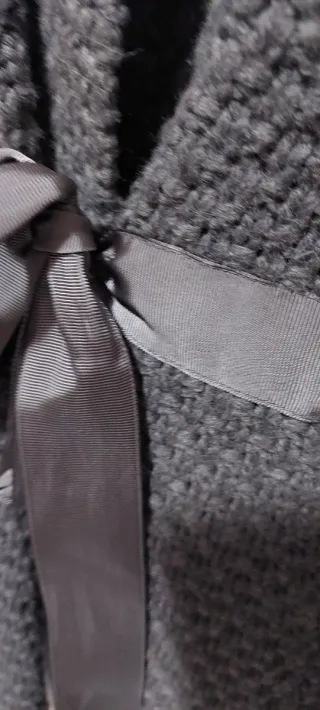 Cappotto YAYA lana grigio elegante