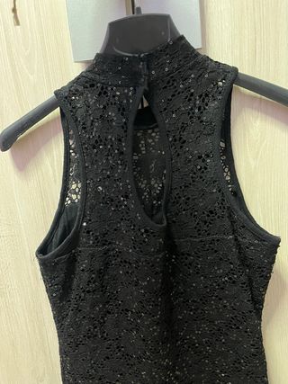 Vestido negro lentejuelas Nochevieja