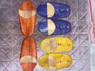 Babuchas Marroquíes Cuero Talla 35