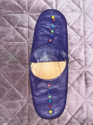 Babuchas Marroquíes Cuero Talla 35