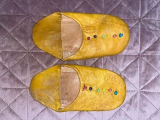 Babuchas Marroquíes Cuero Talla 35