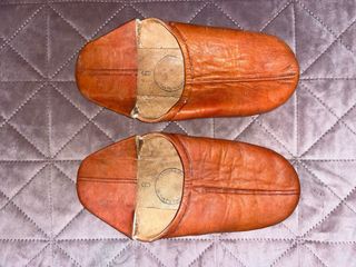 Babuchas Marroquíes Cuero Talla 35