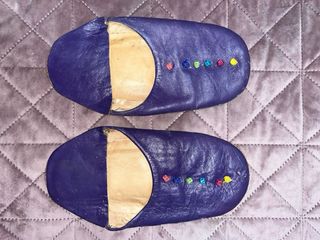 Babuchas Marroquíes Cuero Talla 35