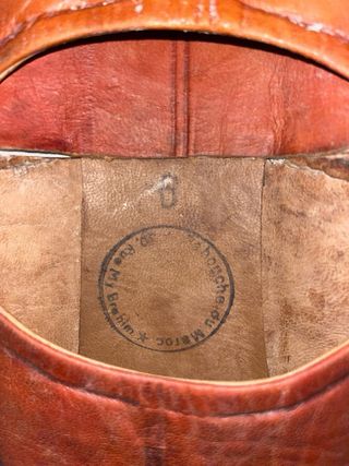 Babuchas Marroquíes Cuero Talla 35