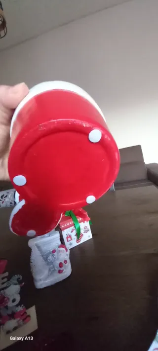 Porta piantina Babbo Natale con albero in omaggio