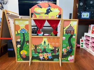 Teatro de marionetas infantil