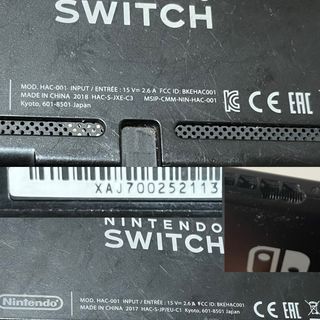 Nintendo Switch (2 unidades) para reparar