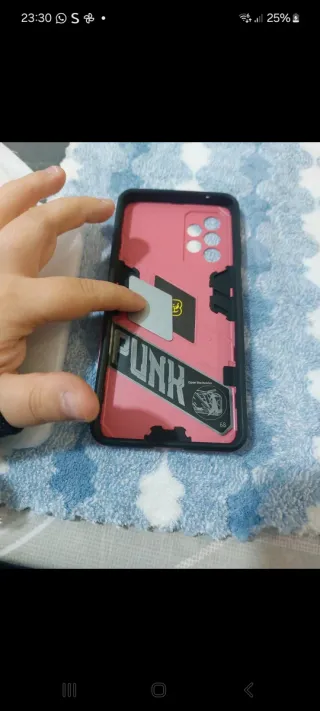 Cover Samsung A52 4G/5G/A52s 5G Bibercas Rosa