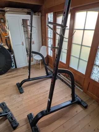 Rack para barra olímpica