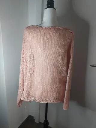 Jersey rosa oversize