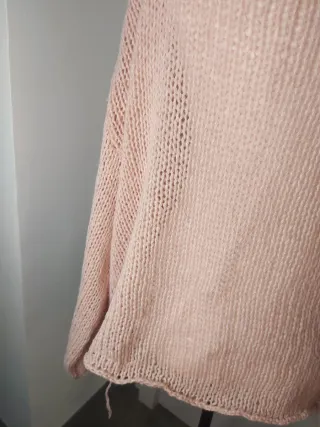 Jersey rosa oversize