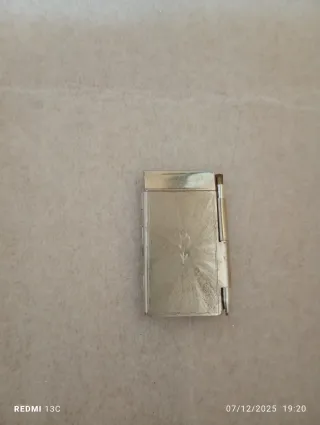 Taccuino da scrivania cromato