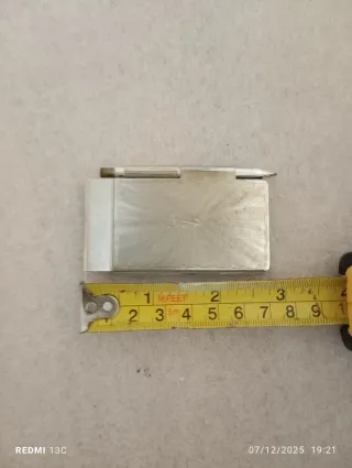 Taccuino da scrivania cromato