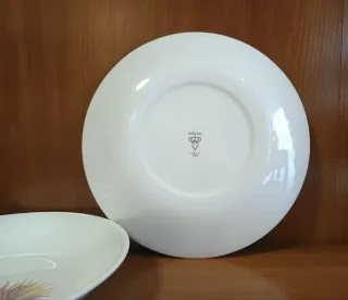 12 Platos Porcelana Porzelanit