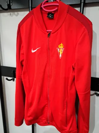 Sudadera Nike Sporting Gijón Roja